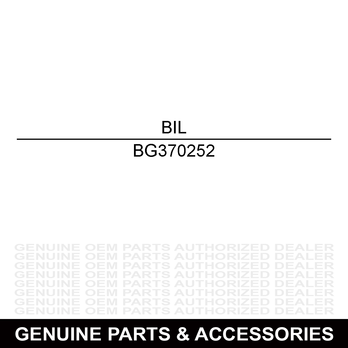 Billy Goat BG370252 Lever Control (Righthand)