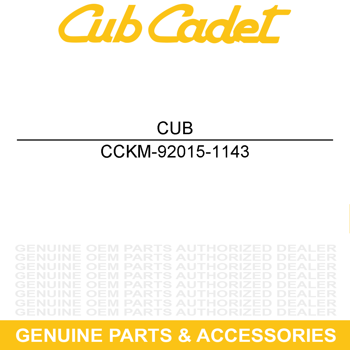 CUB CADET KM-92015-1143 Nut 8Mm Tank 50 S x2 Sprayer S7237 M72 KW ...