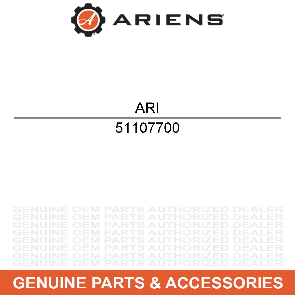 Ariens Gravely 51107700 01168200 Kit LOCKOUT PIN SERVICE