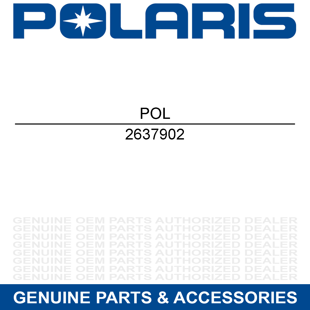 Polaris 2637902 Rear Right Hand Panel Cab Xpedition EPS